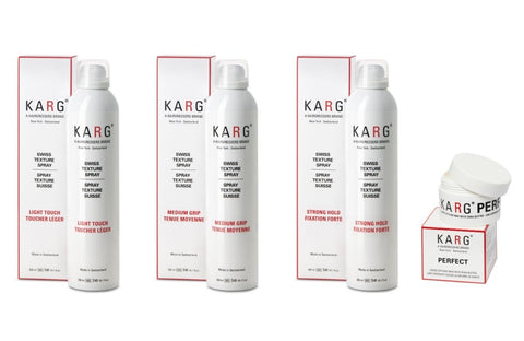 KARG SWISS TEXTURE SPRAY + STYLING WAX Discovery Set