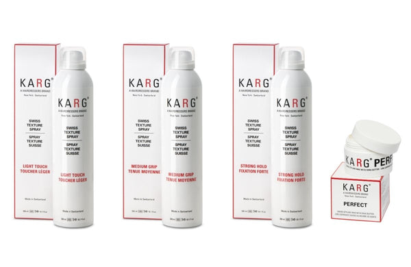 KARG SWISS TEXTURE SPRAY + STYLING WAX Discovery Set